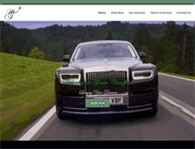 Tablet Screenshot of greenchauffeursuk.com